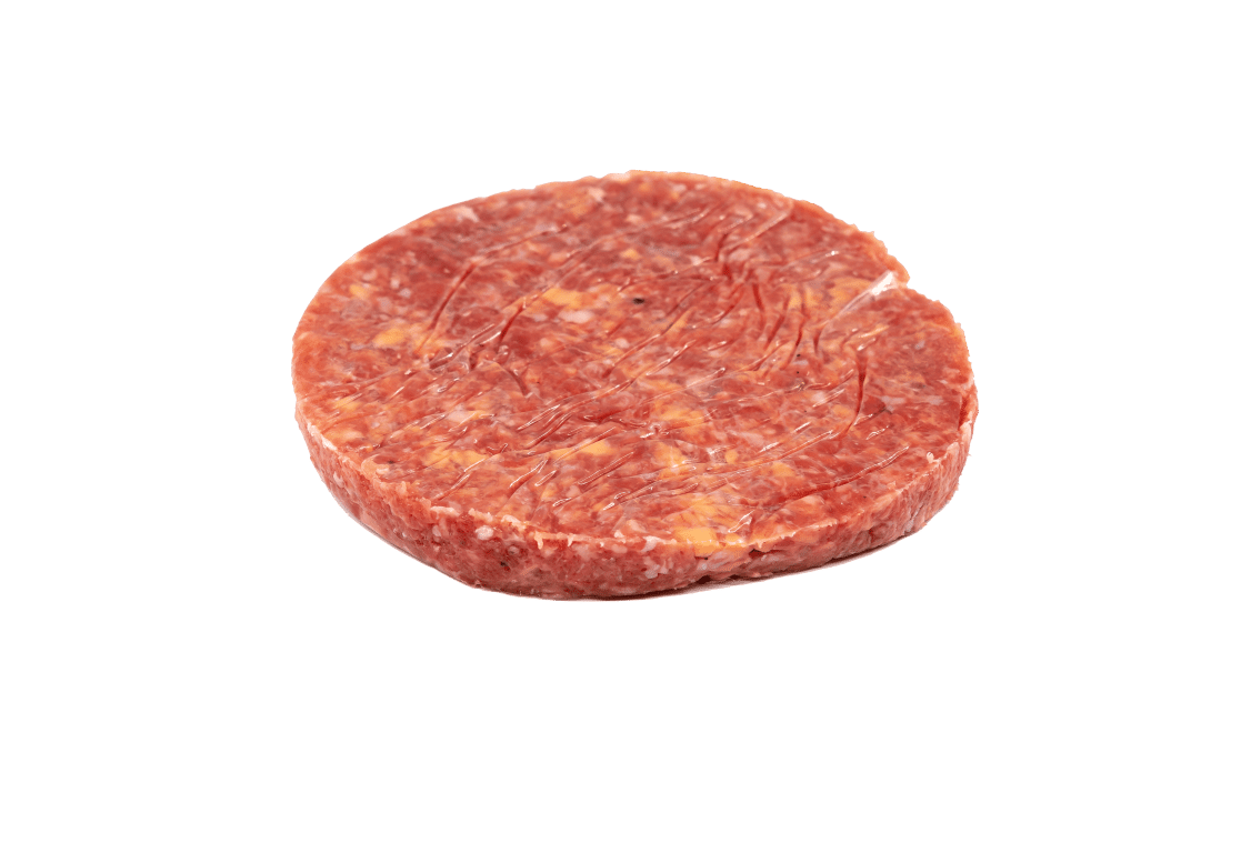 Burger de Ternera dePueblo con Camembert, Cheddar y Monterey Jack
