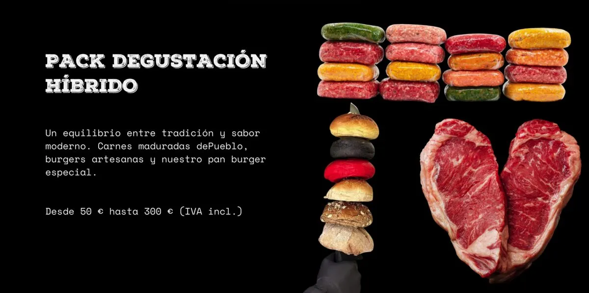 Pack degustación de carne gallega madurada de Carnicería dePueblo en Ourense