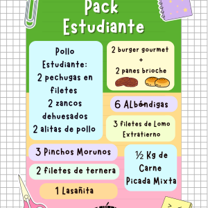 Pack Estudiante